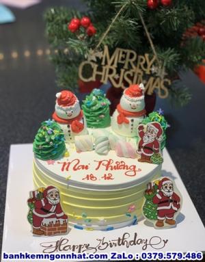 Bánh Kem Noel Giáng Sinh 30